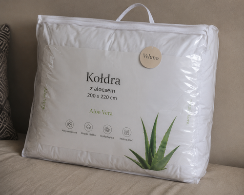 Kołdra Aloe Vera 200x220 – Antyalergiczna